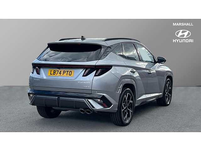 Hyundai TUCSON TUCSON 1.6T Hybrid N Line S 5dr Auto Silver