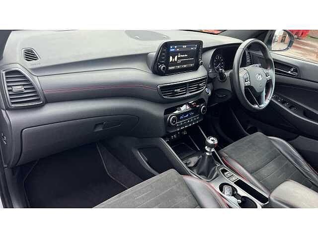 Hyundai TUCSON TUCSON 1.6 TGDi 177 N Line 5dr 2WD WHITE