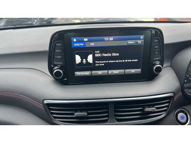 Hyundai TUCSON TUCSON 1.6 TGDi 177 N Line 5dr 2WD WHITE