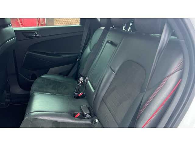 Hyundai TUCSON TUCSON 1.6 TGDi 177 N Line 5dr 2WD WHITE