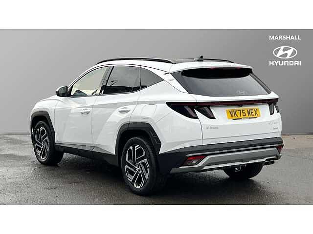 Hyundai TUCSON Tucson 1.6T Hybrid 215ps Ultimate AU Atlas White