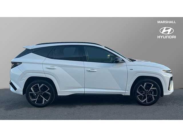 Hyundai TUCSON TUCSON 1.6T Hybrid N Line 5dr Auto White