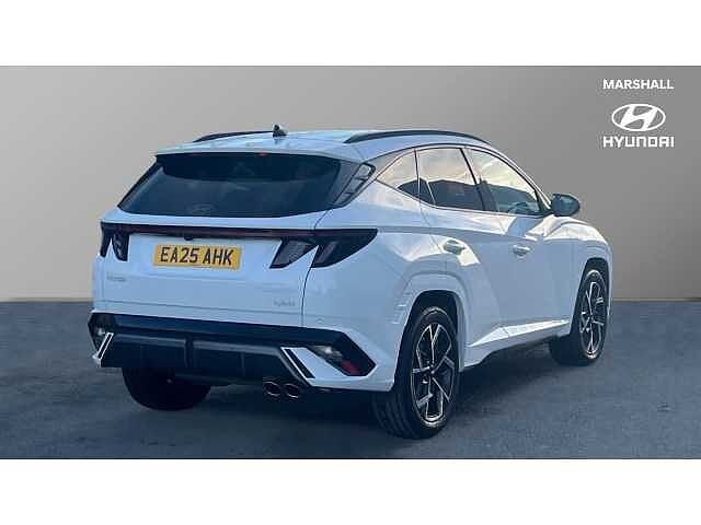 Hyundai TUCSON TUCSON 1.6T Hybrid N Line 5dr Auto White