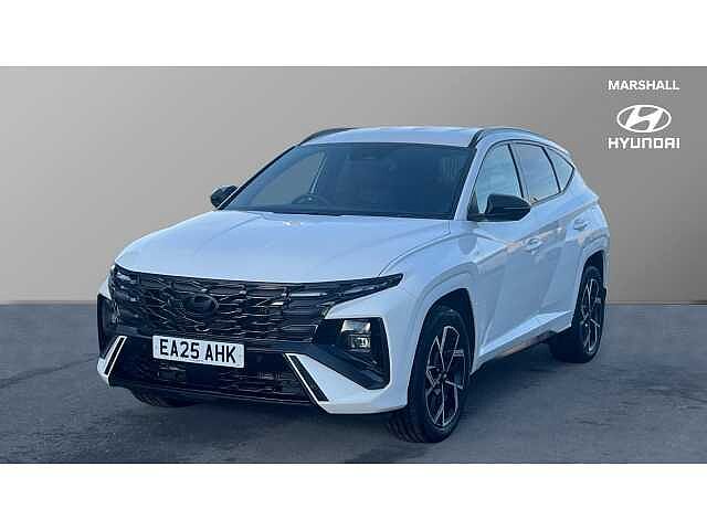 Hyundai TUCSON TUCSON 1.6T Hybrid N Line 5dr Auto White