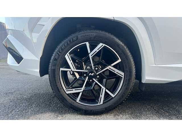 Hyundai TUCSON TUCSON 1.6T Hybrid N Line 5dr Auto White