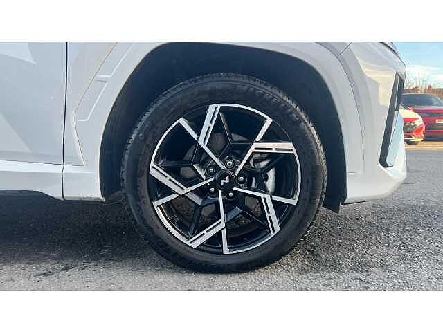 Hyundai TUCSON TUCSON 1.6T Hybrid N Line 5dr Auto White