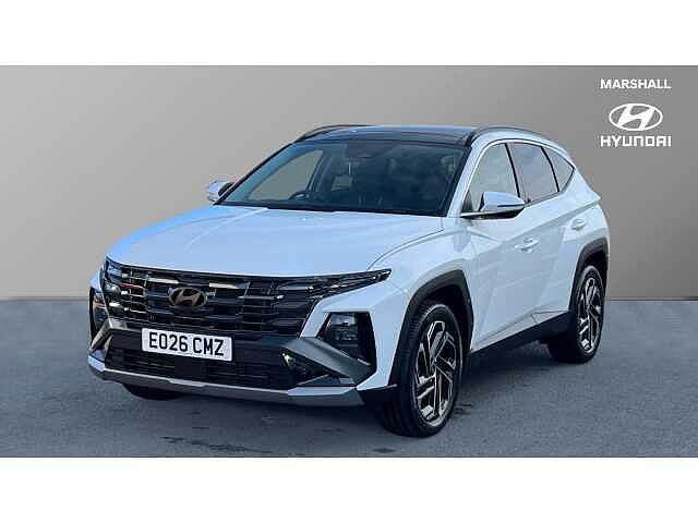 Hyundai TUCSON Tucson 1.6T Hybrid 239ps Ultimate AU White