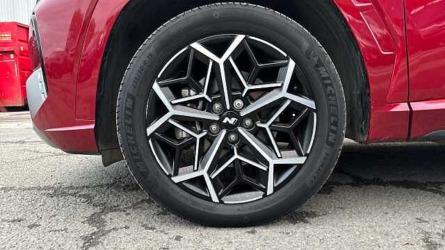 Hyundai TUCSON TUCSON 1.6 TGDi Hybrid 230 N Line S 5dr 2WD Auto RED