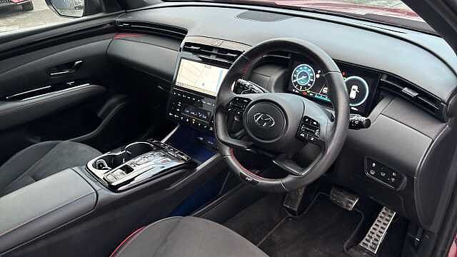 Hyundai TUCSON TUCSON 1.6 TGDi Hybrid 230 N Line S 5dr 2WD Auto RED